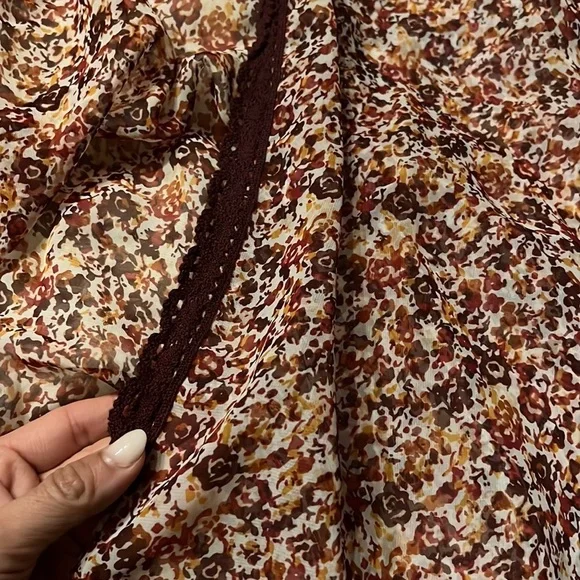 Nwt lucky brand boho floral kimono - Picture 3 of 5
